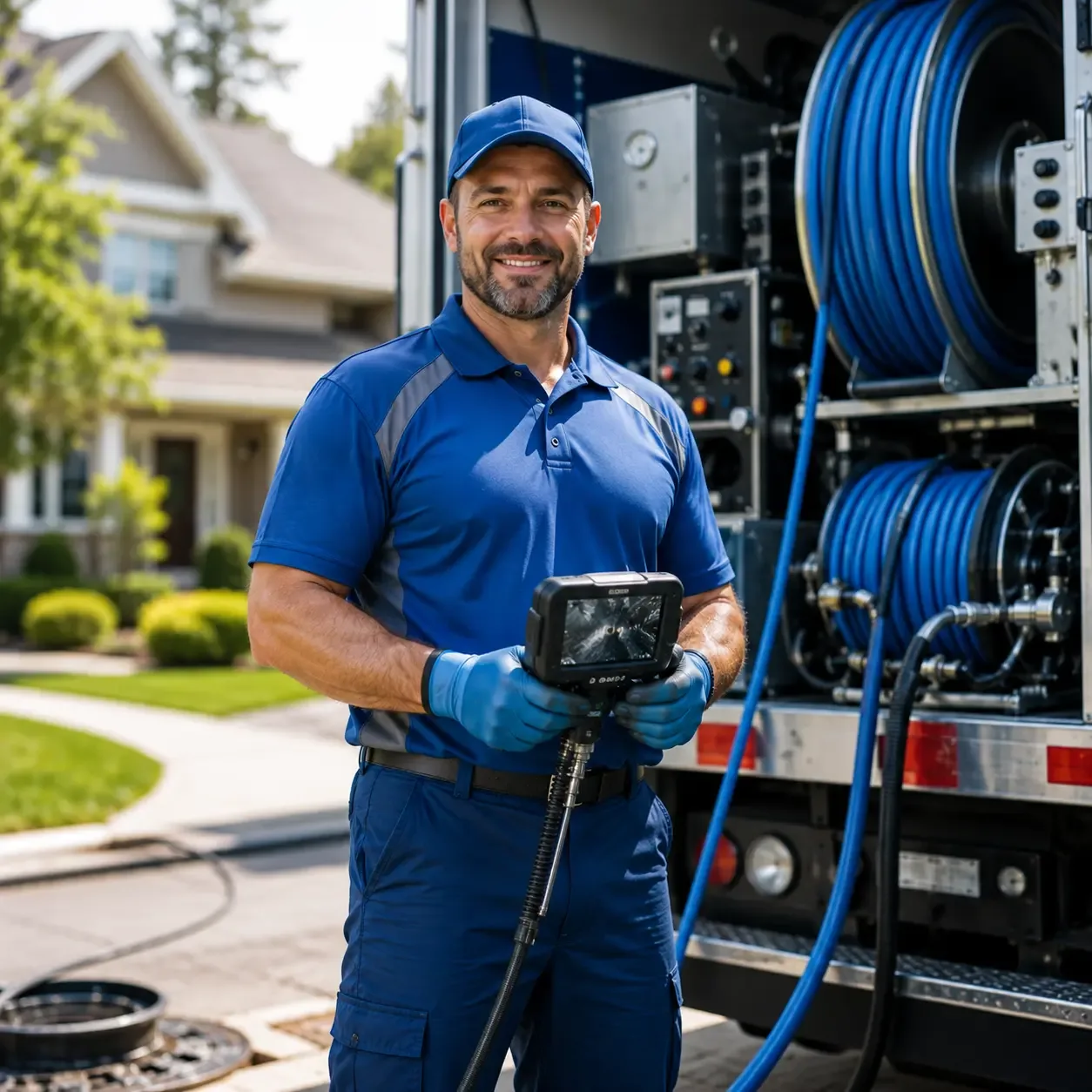 Local outdoor drain cleaning specialists in Talpa, TX